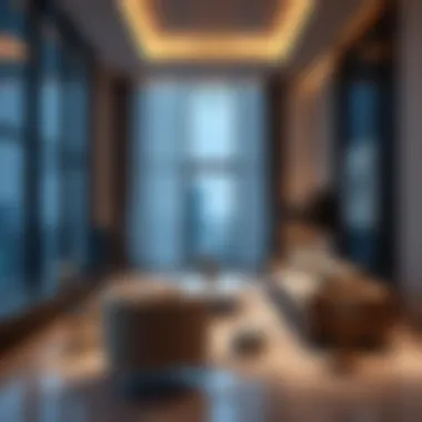 Luxurious apartment interiors in Hayat Boulevard