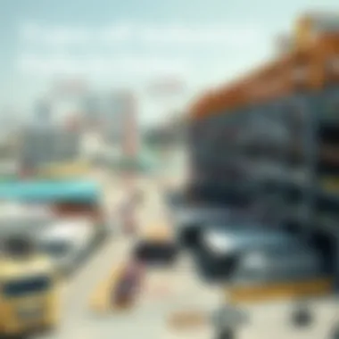 Types of Industrial Parks in Dubai Infographic displaying various types of industrial parks in Dubai and their unique features