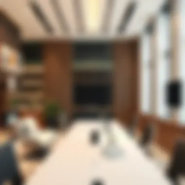 Sophisticated office space designed for productivity