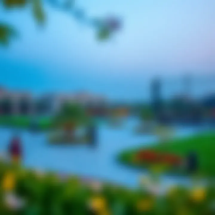 Community Amenities in JLT Cluster A Vibrant community amenities in JLT Cluster A including parks and recreation areas