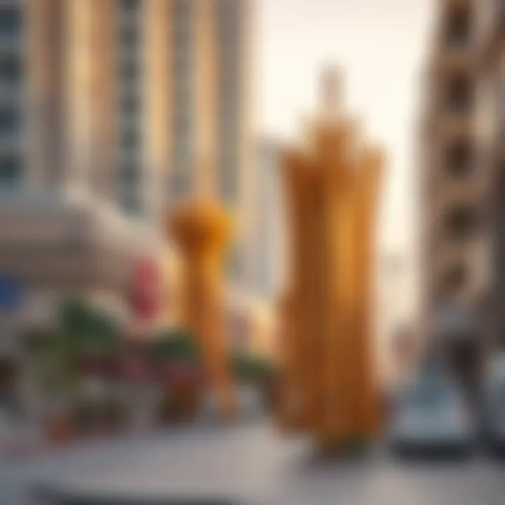 Cultural landmarks and art installations in Jumeirah 1