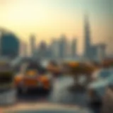 Dubai skyline showcasing luxury properties