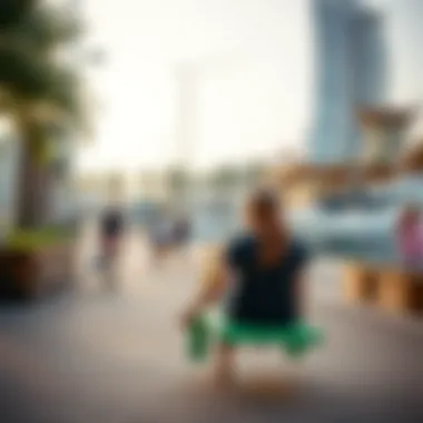 Leisure Activities at Marina Park Families enjoying leisure activities at Marina Park