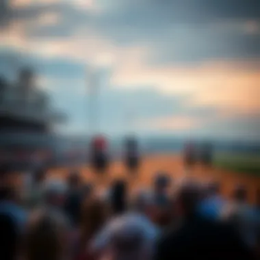Meydan Racecourse during a vibrant horse racing event