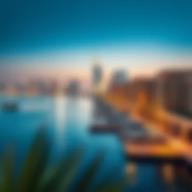 Modern skyline featuring Nakheel's Dubai Waterfront