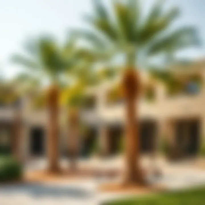 Community amenities in نسمات highlighting recreational spaces