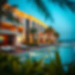 Lavish beachfront resort with stunning ocean views