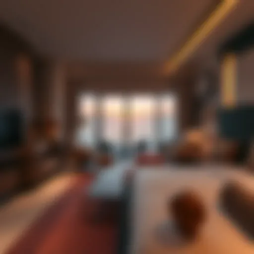 Luxury beachfront room with stunning views