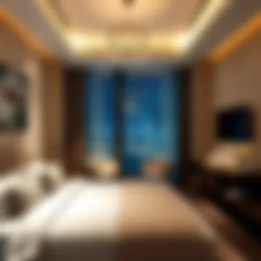 Modern amenities in a rental room in Dubai