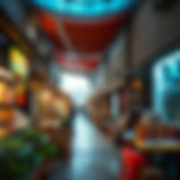 Local Market in Karama Local market showcasing diverse room options in Karama