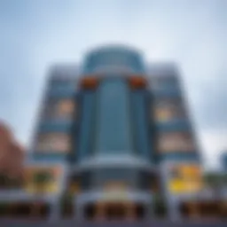 Safa Building exterior showcasing modern architecture