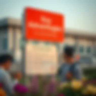 Signage highlighting the advantages of Sharjah Industrial Area 6