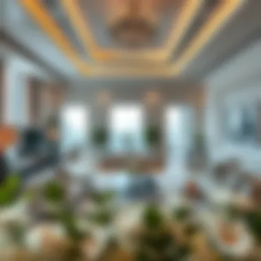 Luxurious interiors of a residential unit in Sobha Hartland