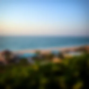 Breathtaking beach view from Janna Resort