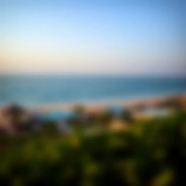 Breathtaking beach view from Janna Resort