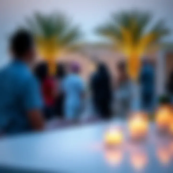 Community Engagement at Saadiyat Island Vibrant community events at Saadiyat