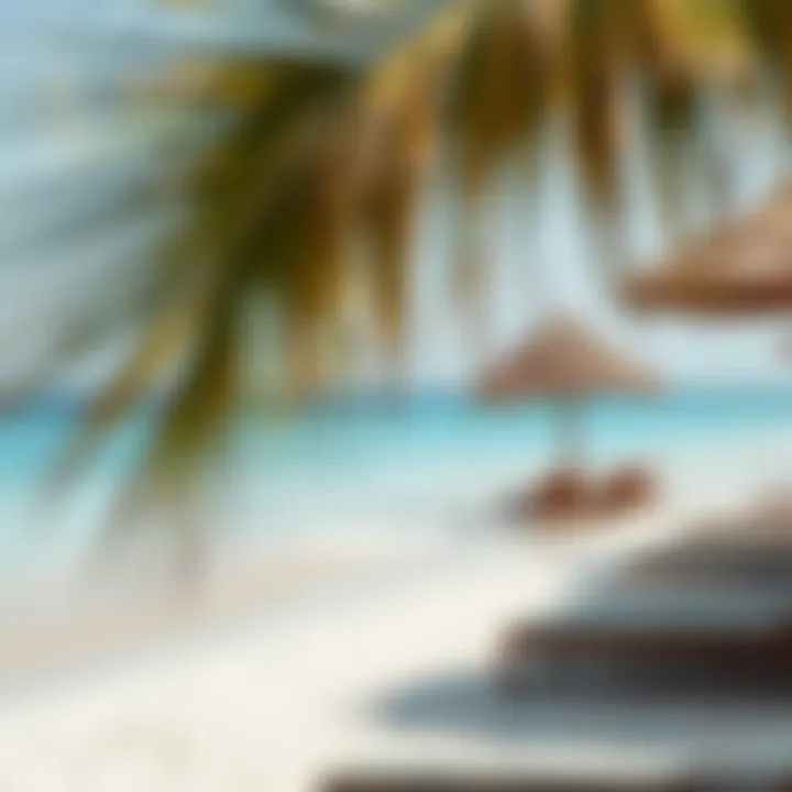 Serene beaches with crystal-clear waters