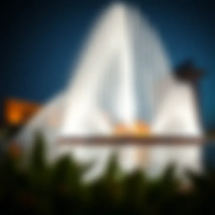 Dubai Fountain: An Enchanting Display The mesmerizing light show at Dubai Fountain during Eid