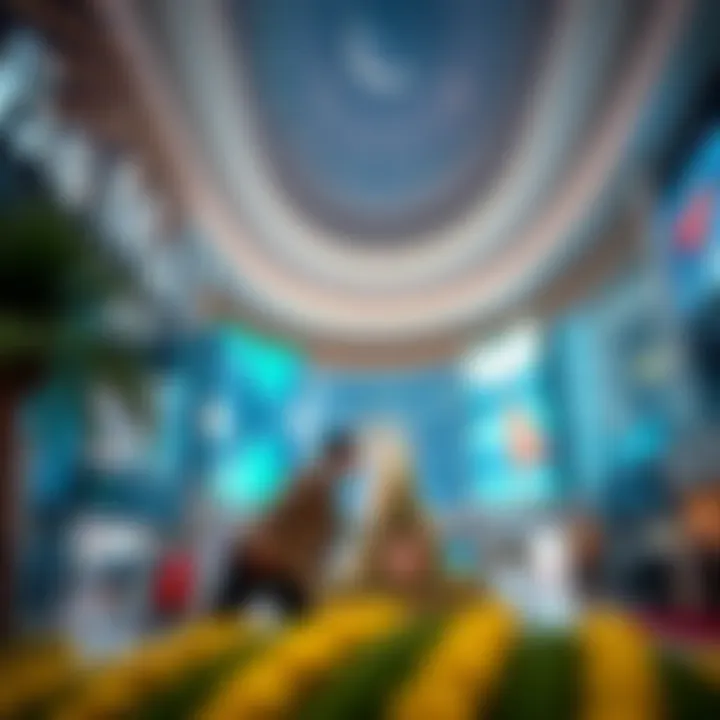 Dubai Mall: A Hub of Festivities The vibrant atmosphere at Dubai Mall during Eid