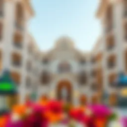 Stunning architectural view of Creek Palace