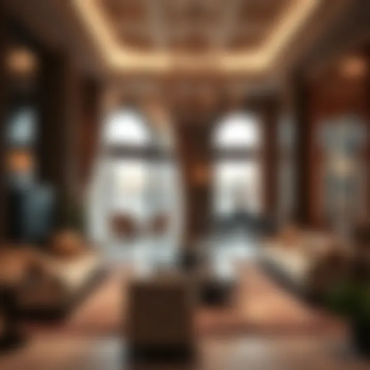 Interiors of Luxury at Creek Palace Luxurious interiors showcasing opulence