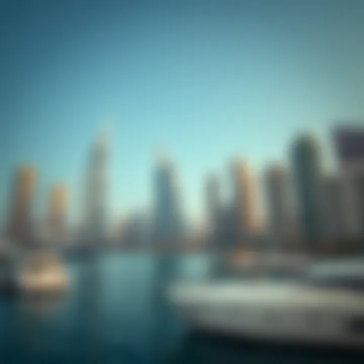 Dubai Marina: A Waterfront Wonder The Dubai Marina showcasing luxury yachts and skyscrapers