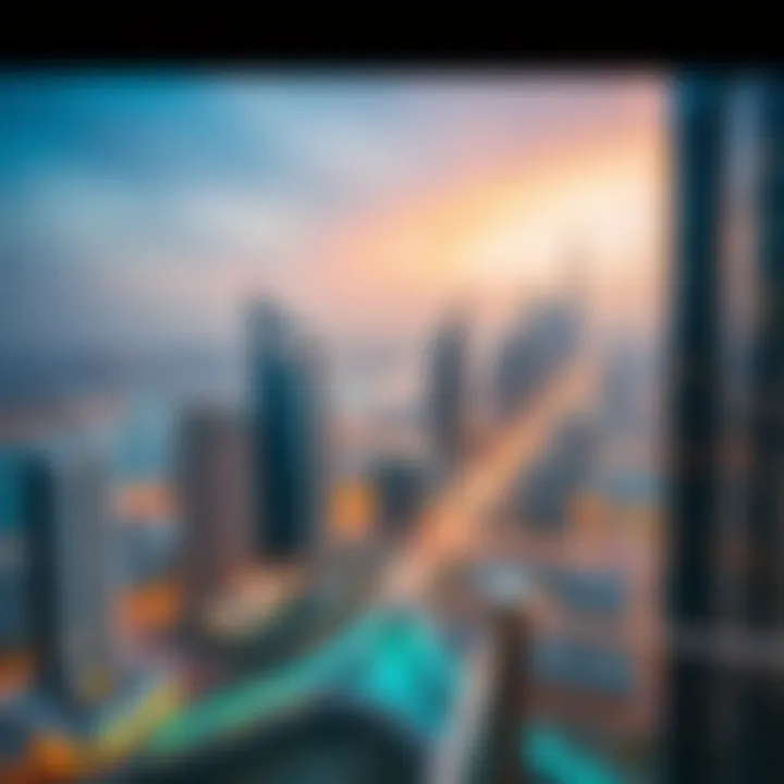 Cityscape Views from the Imperial Residence Tower Panoramic cityscape view from the Imperial Residence Tower, illustrating its prime location