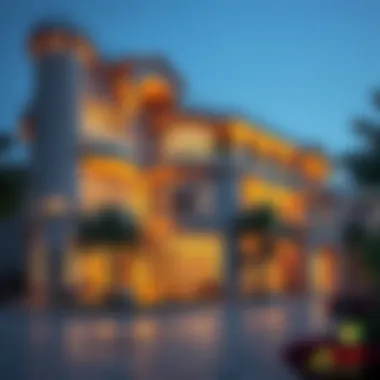 Architectural Elegance of דה פוינט Luxurious architectural design of דה פוינט