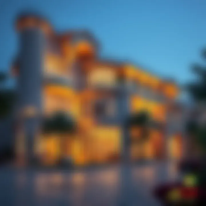 Architectural Elegance of דה פוינט Luxurious architectural design of דה פוינט