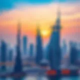 Stunning skyline of Dubai showcasing luxury real estate