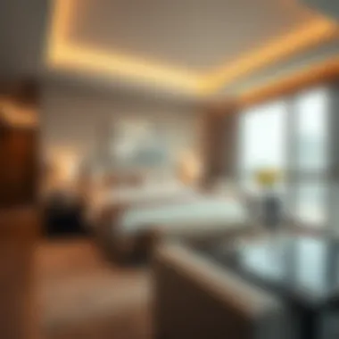Modern Guest Room Interior Modern guest room interior at Wyndham Dubai Marina