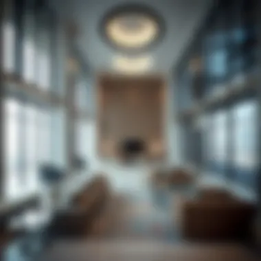 Interior of the Zabeel Building highlighting its innovative spaces