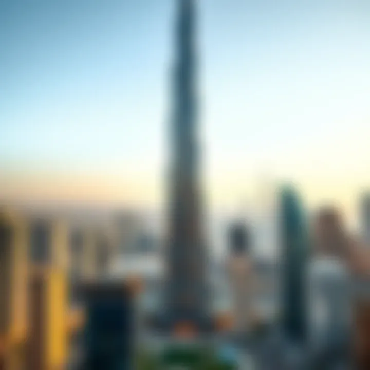 Burj Khalifa: A Marvel of Modern Architecture The iconic Burj Khalifa towering above the Dubai skyline
