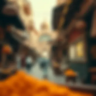Dubai Souks: A Journey Through Tradition The vibrant souks showcasing traditional crafts and spices