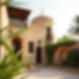 Traditional architecture of a house in Al Ain Zakhir