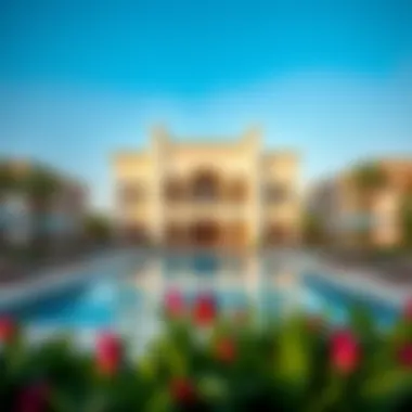 Amenities available at Villa Ria including pool and gardens