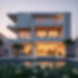 Luxurious Villa Ria exterior showcasing modern architecture