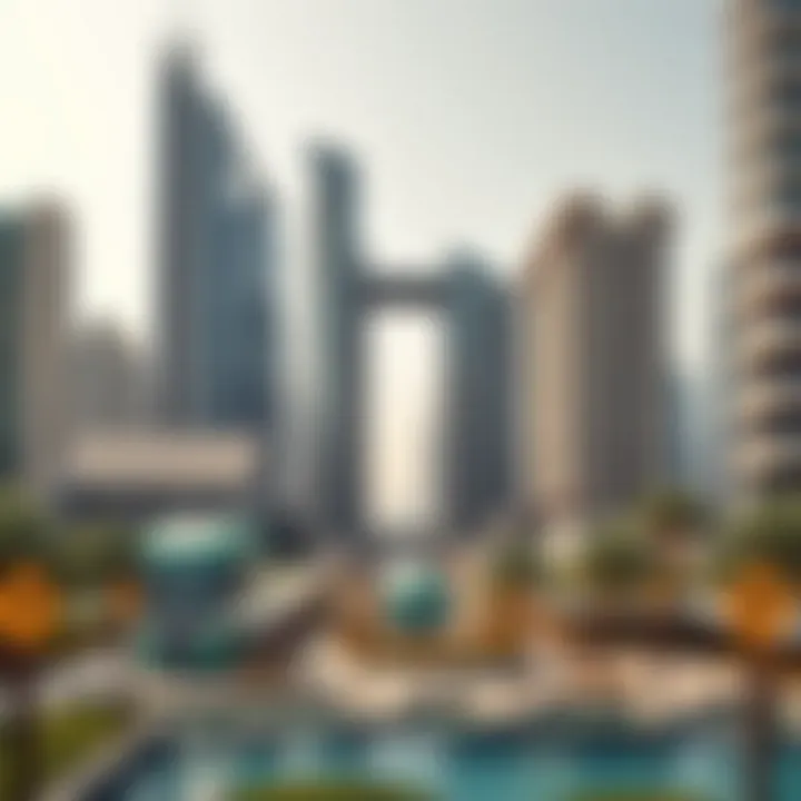 Architectural innovation in Dubai skyline