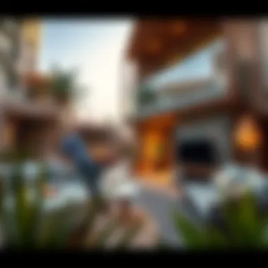 Diverse property options available in Wadi Al Shouk, highlighting modern living styles.