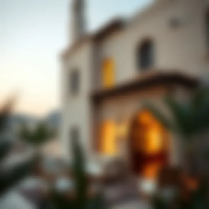 The Unique Design of Al Awir Homes Traditional architecture in Al Awir showcasing unique design elements