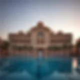 Exterior view showcasing the grandeur of Five Palm Jumeirah Hotel