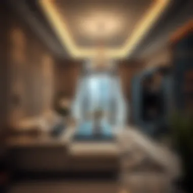 Amenities and facilities in a Deira flat