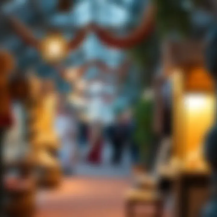 Cultural festival showcasing local arts and crafts