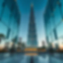 Stunning architectural view of Jone Tower