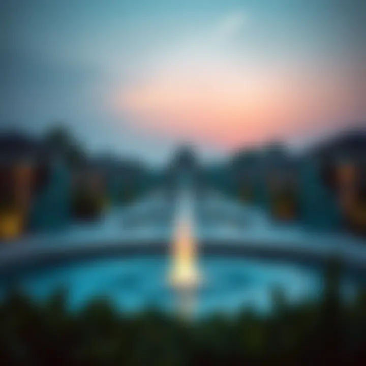 Cultural installations and features within Khaleej Al Arabi Park