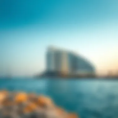 Stunning view of La Mer Jumeirah's beachfront