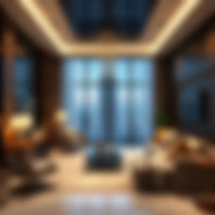 A Glimpse into Luxurious Living Luxurious apartment interiors showcasing contemporary design