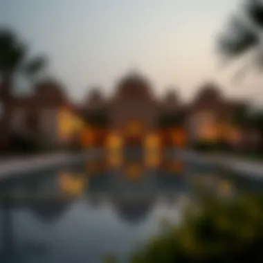 Cultural landmarks in Madinat Zayed reflecting heritage