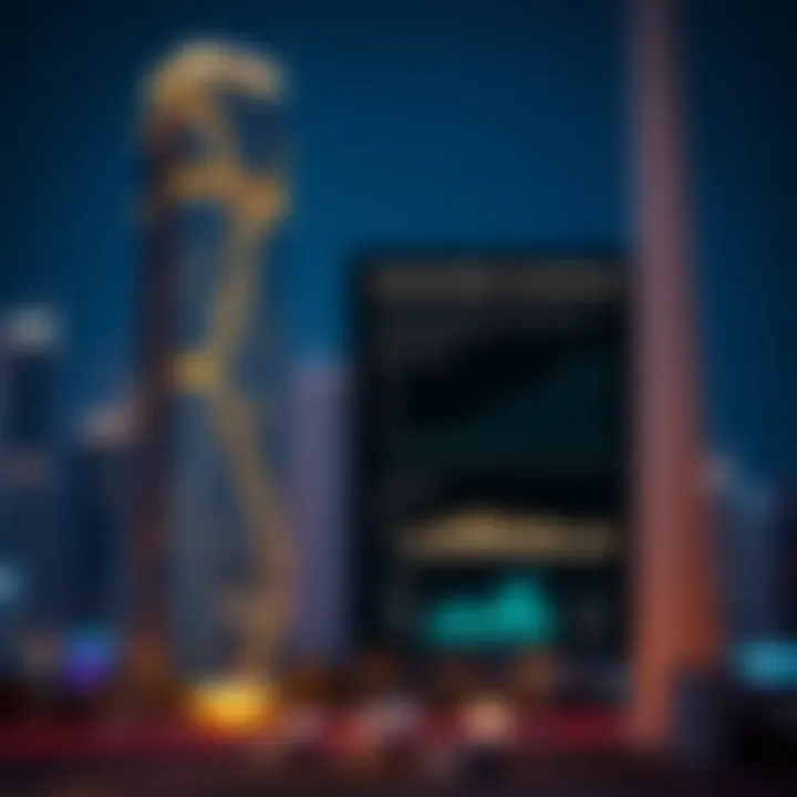 Market analysis infographic representing investment potential in Al Shafar Tower One