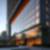 Stunning architectural view of Mayfair Nshama showcasing its unique design